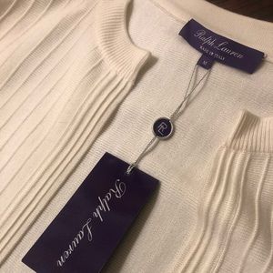 Ralph Lauren Purple Label Women’s White Sweater
